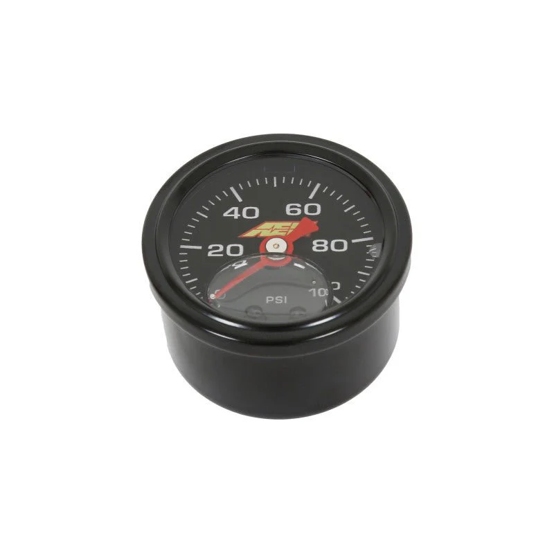 AEM 0-100 PSI Liquid Filled Mechanical Pressure Gauge - 1/8 NPT - Image 5