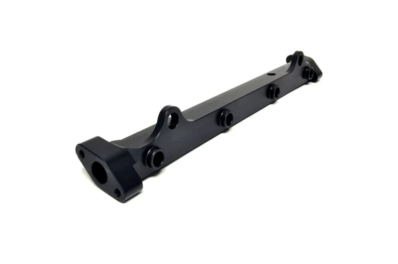 AEM 03-06 Evo 8 & 9 Black Fuel Rail - Image 2