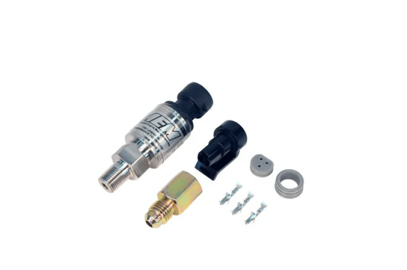 AEM 1000 PSIg Stainless Sensor Kit - 1/8in NPT Male Thread to -4 Adapter - Image 3