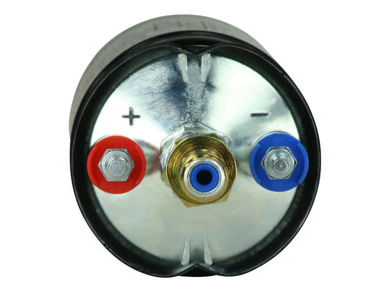 AEM 400LPH High Pressure Inline Fuel Pump - M18x1.5 Female Inlet to M12x1.5 Male Outlet - Image 3