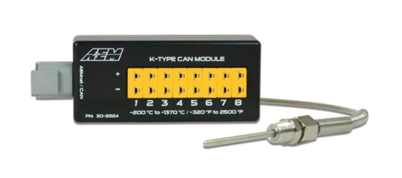 AEM 8 Channel K-Type Thermocouple EGT CAN Module - Image 7
