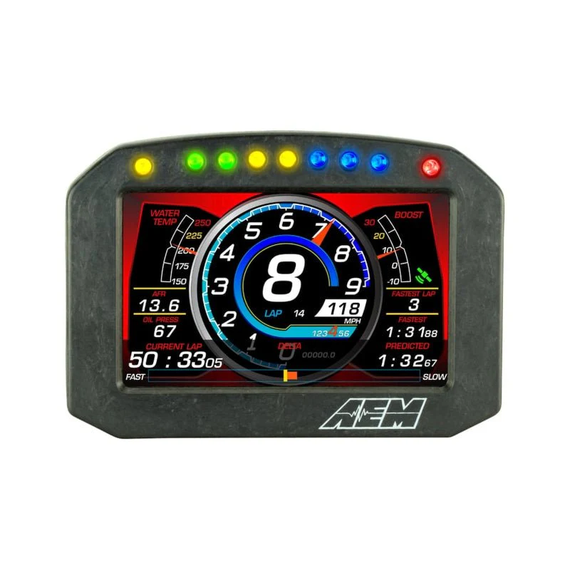 AEM CD-5 Carbon Flush Digital Dash Display - Image 2