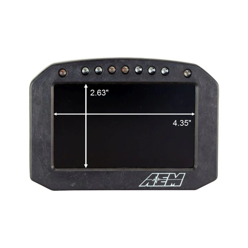 AEM CD-5 Carbon Flush Digital Dash Display - Image 3