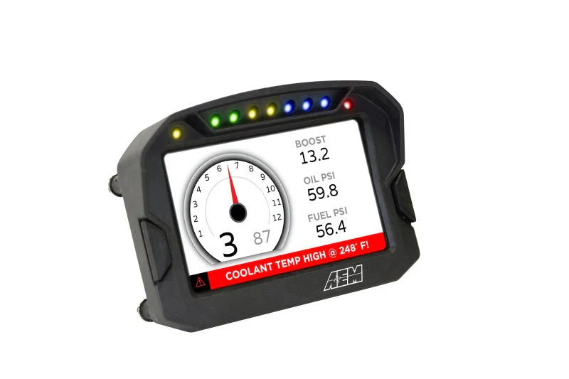 AEM CD-5G Carbon Digital Dash Display w/ Interal 10Hz GPS & Antenna - Image 9