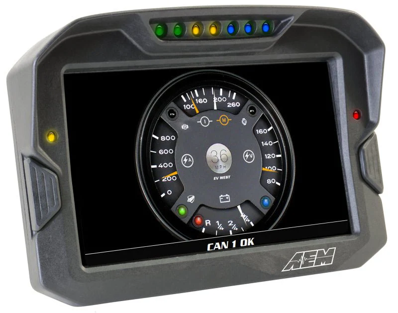 AEM CD-7 Logging GPS Enabled Race Dash Carbon Fiber Digital Display w/o VDM (CAN Input Only) - Image 3