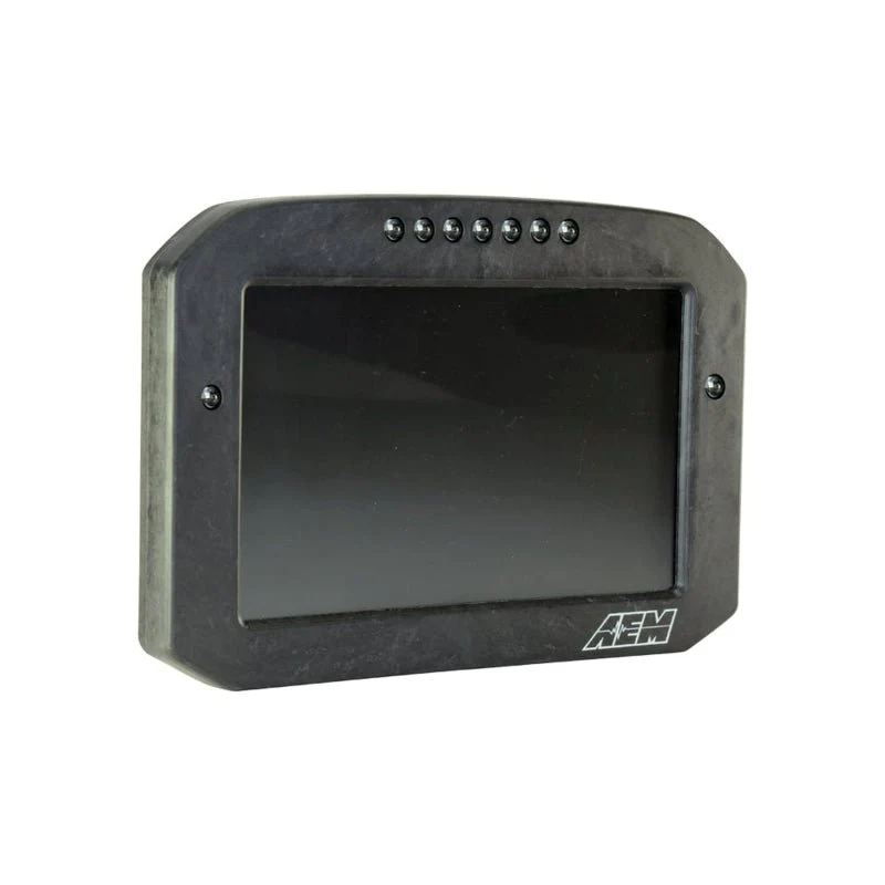 AEM CD-7LG Carbon Logging Flush Digital Dash Display w/ Internal 20Hz GPS & Antenna - Image 3
