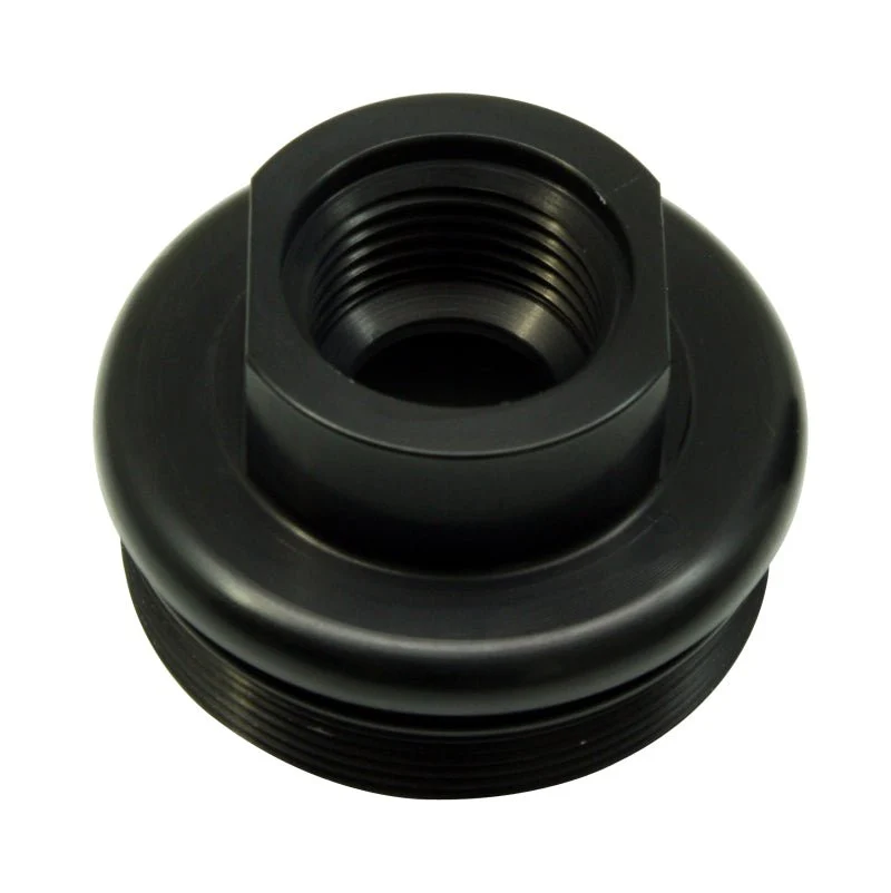 AEM Universal High Flow -10 AN Inline Black Fuel Filter - Image 4