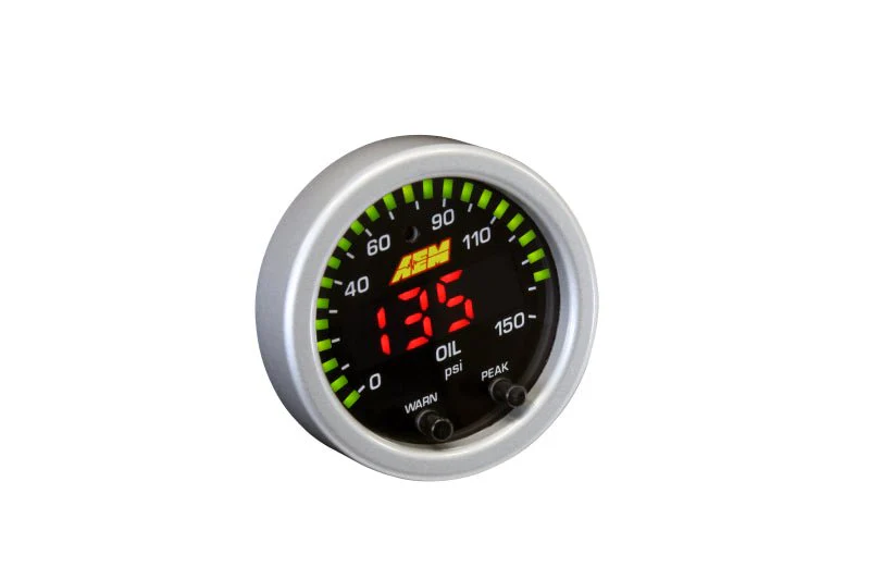 AEM X-Series 0-150 Oil Pressure Gauge Kit - Image 11