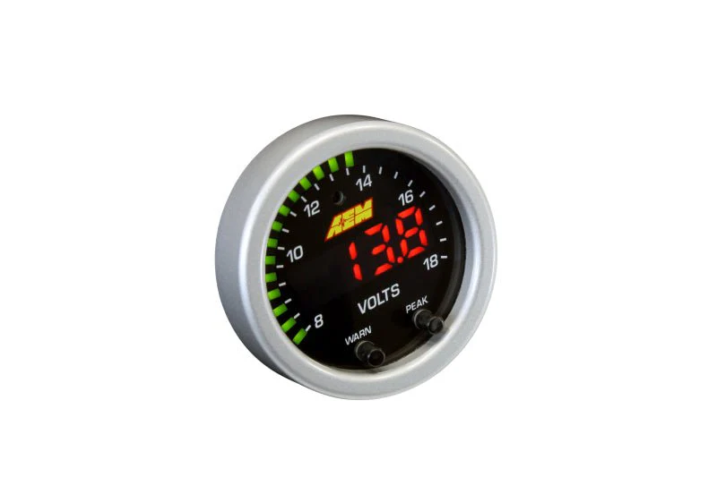 AEM X-Series 8-18V Volt Gauge - Image 7