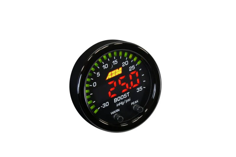 AEM X-Series Boost Pressure -30inHg 35psi Gauge - Image 10