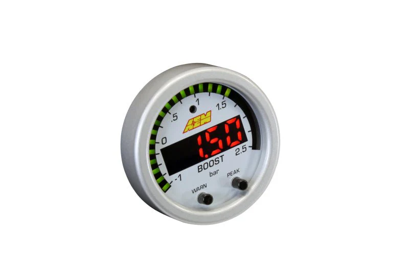 AEM X-Series Boost Pressure -30inHg 35psi Gauge - Image 9
