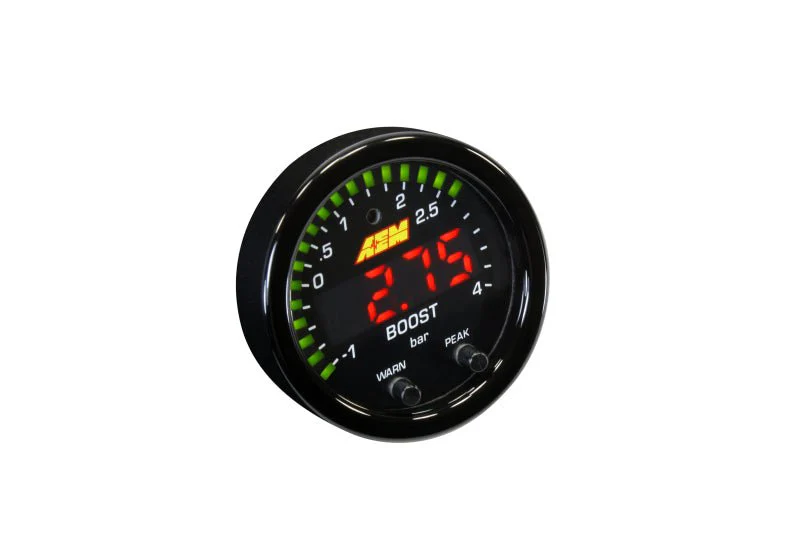 AEM X-Series Boost Pressure -30inHg 60psi Gauge Kit - Image 9