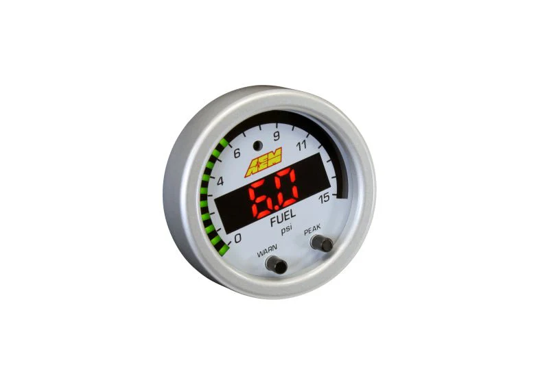 AEM X-Series Pressure 0-15psi Gauge Kit - Image 3