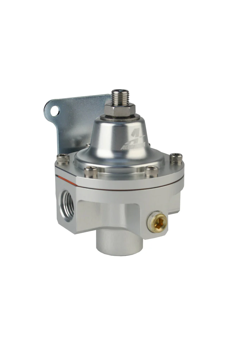Aeromotive 3-Port Carbureted Bypass Regulator - 2 x ORB-06 / 1 x ORB-6 - Image 5