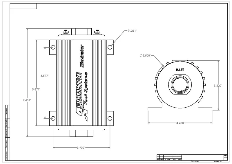 Aeromotive Eliminator-Series Fuel Pump (EFI or Carb Applications) - Image 10