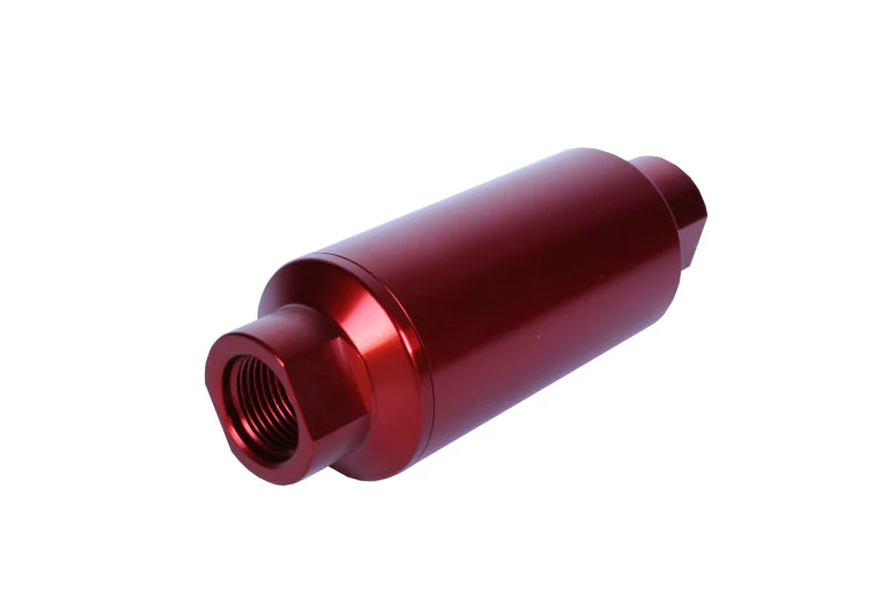 Aeromotive In-Line Filter - (AN-10) 10 Micron Microglass Element Red Anodize Finish - Image 3