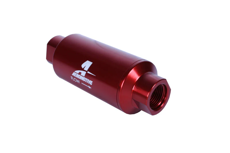 Aeromotive In-Line Filter - (AN-10) 10 Micron Microglass Element Red Anodize Finish - Image 5