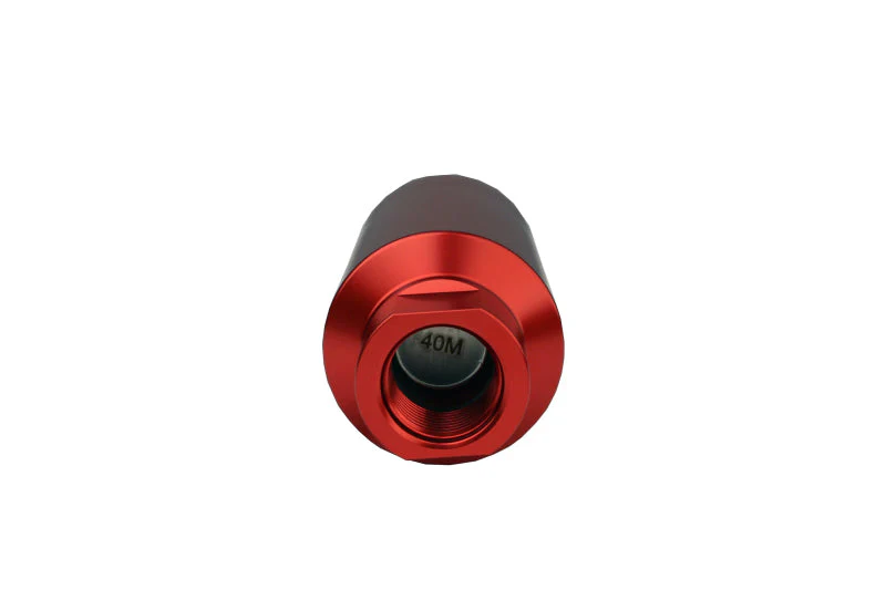 Aeromotive In-Line Filter - AN-10 size - 40 Micron SS Element - Red Anodize Finish - Image 12