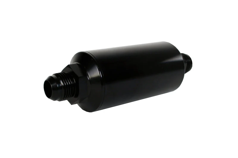 Aeromotive In-Line Filter - AN -10 size Male - 10 Micron Microglass Element - Bright-Dip Black - Image 6