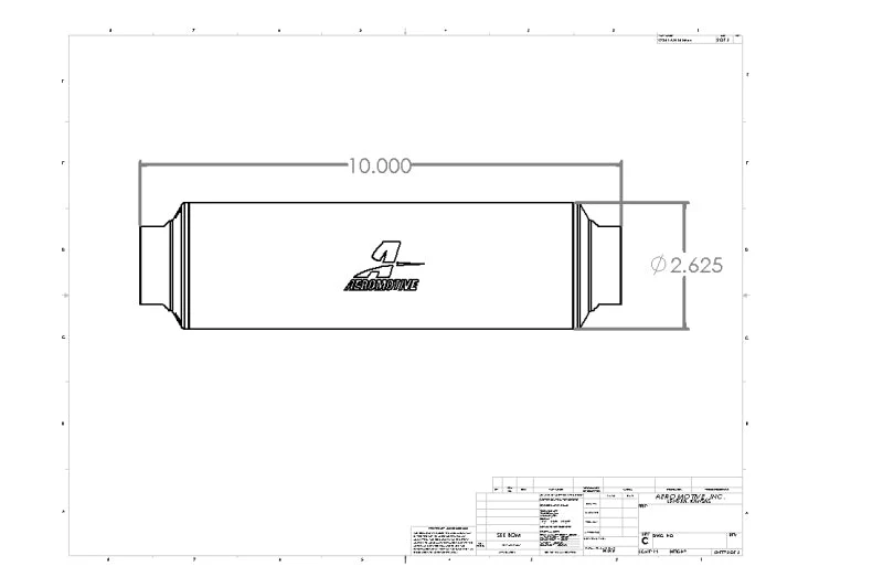 Aeromotive In-Line Filter - AN-16 10 Micron Microglass Element Extreme Flow - Image 5