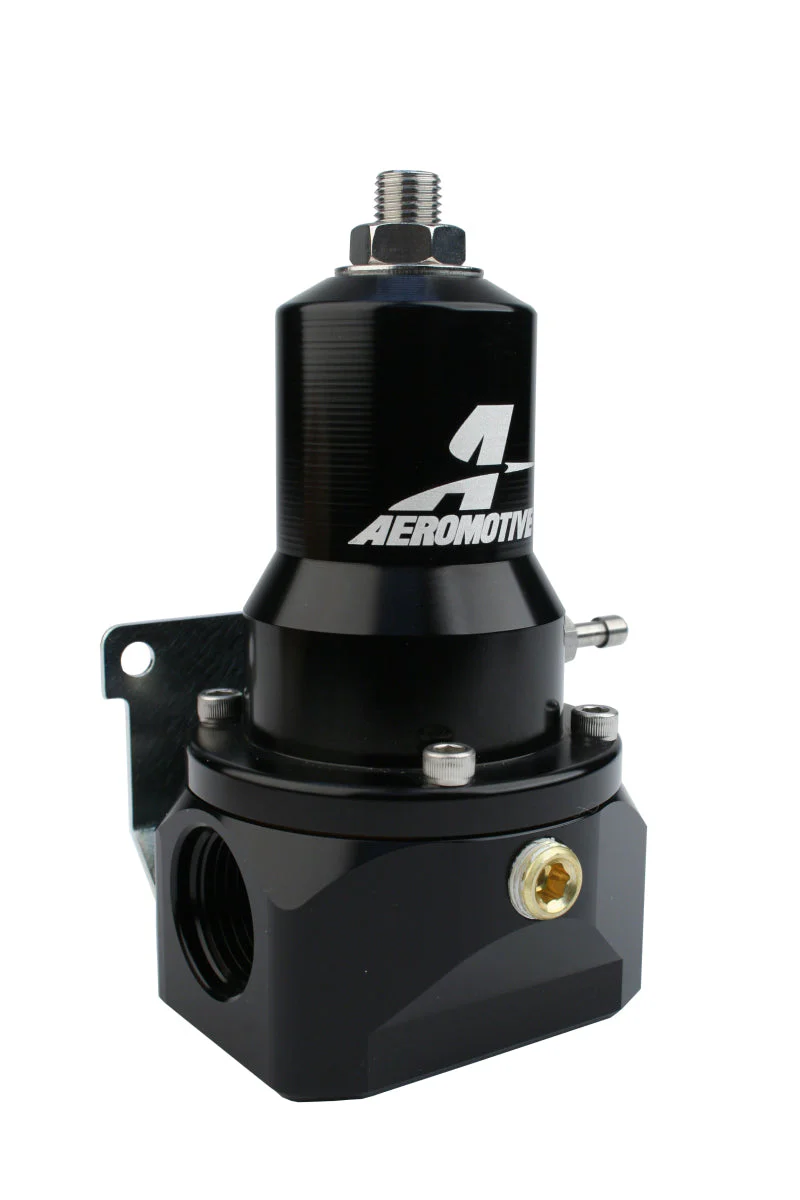 Aeromotive Regulator - 30-120 PSI - .313 Valve - 2x AN-10 Inlets / AN-10 Bypass - Image 3
