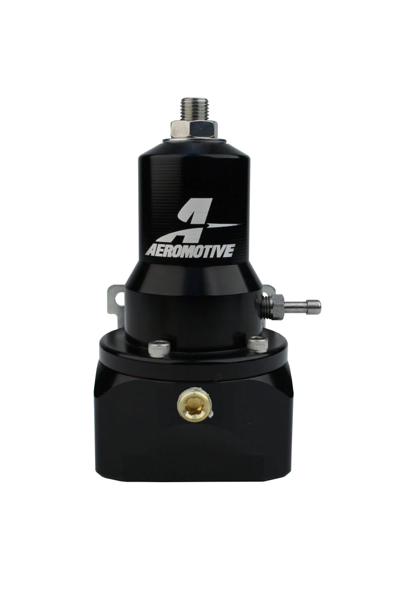 Aeromotive Regulator - 30-120 PSI - .500 Valve - 2x AN-10 Inlets / AN-10 Bypass - Image 2