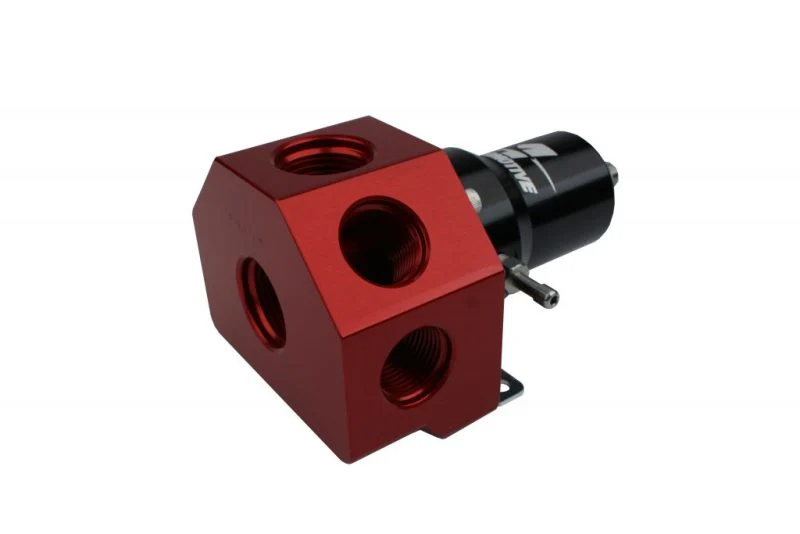 Aeromotive Regulator - 30-120 PSI - .500 Valve - 4x AN-08 and AN-10 inlets / AN-10 Bypass - Image 10
