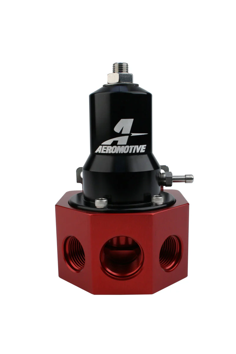 Aeromotive Regulator - 30-120 PSI - .500 Valve - 4x AN-08 and AN-10 inlets / AN-10 Bypass - Image 15