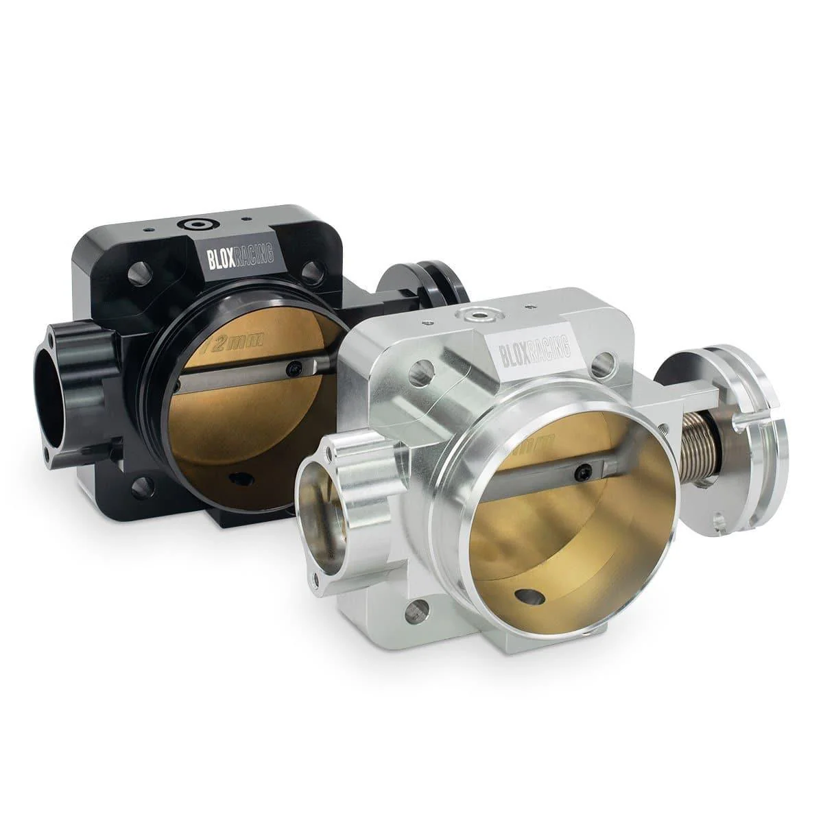 BLOX Racing Billet Throttle Body V2 - Honda B/D/F/H-Series - 70mm/72mm/74mm/76mm