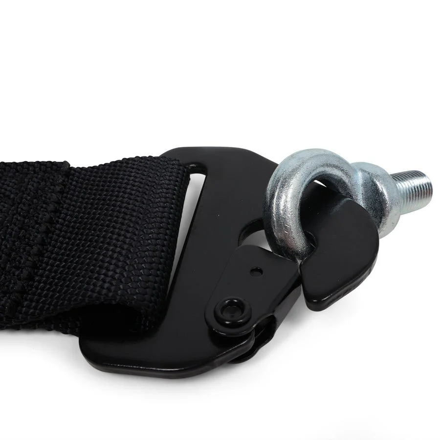 Circuit Hero 4 Point Harness 2" Belts (Black) - Image 5