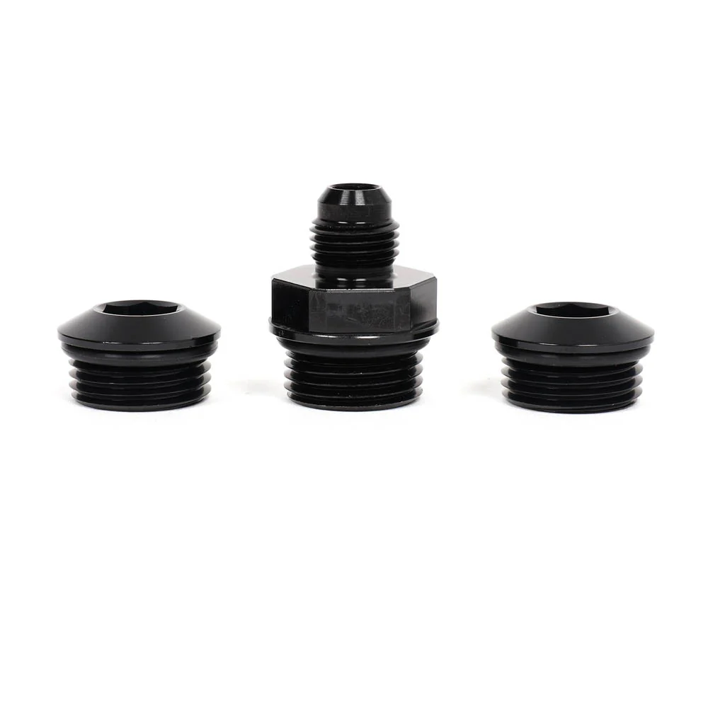 Circuit Hero Aluminum Fuel Rail K-Series Honda - Black - Image 10