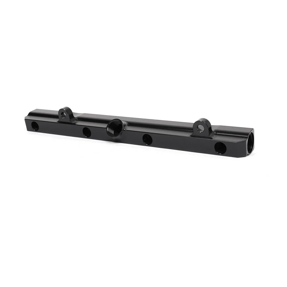 Circuit Hero Aluminum Fuel Rail K-Series Honda - Black - Image 2