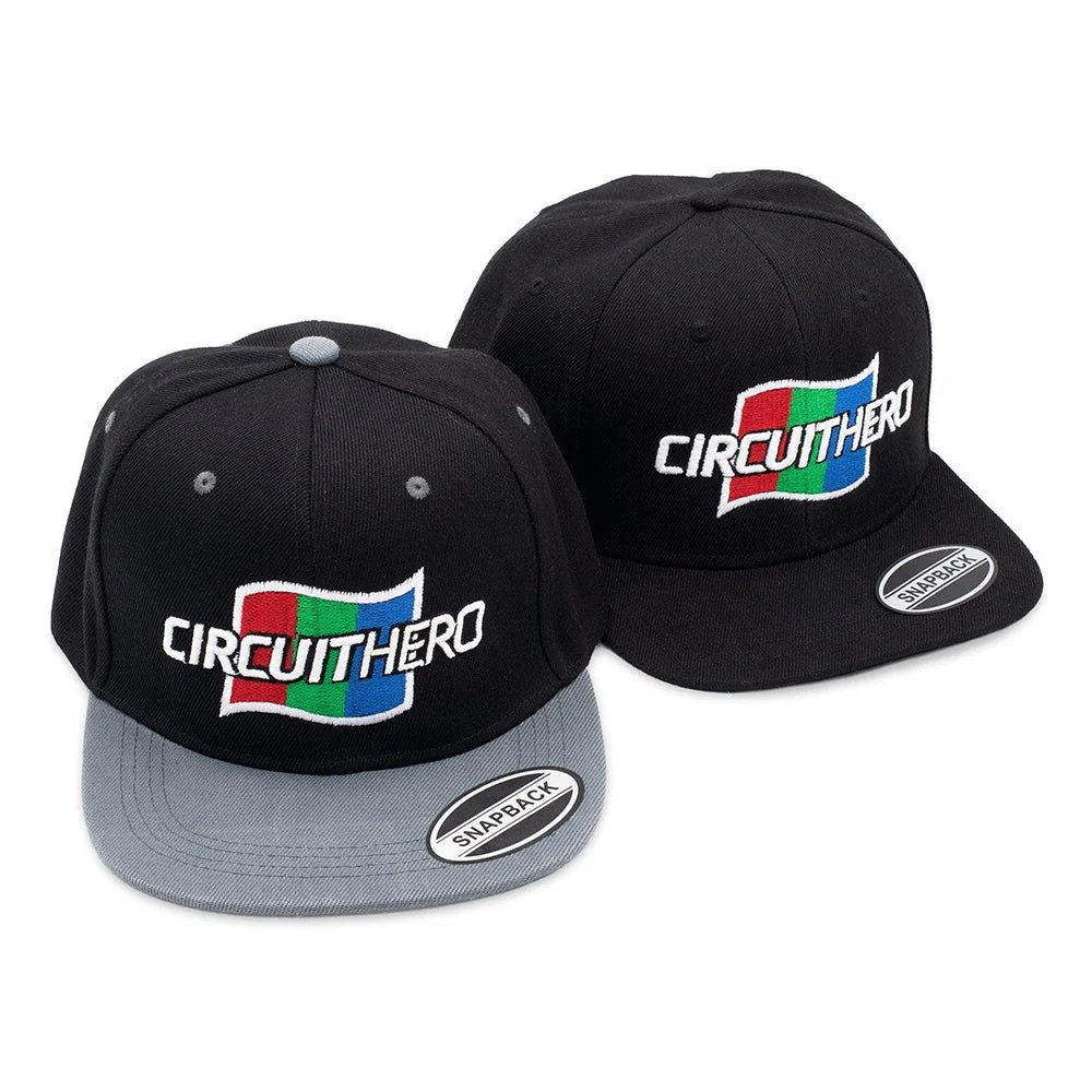 Circuit Hero Flag Snapback Track Hat