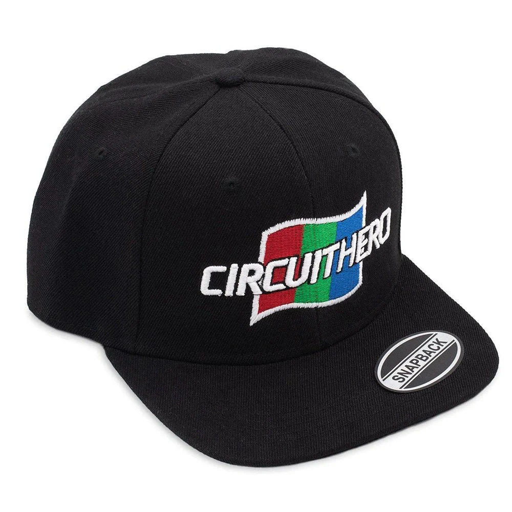 Circuit Hero Flag Snapback Track Hat - Image 2
