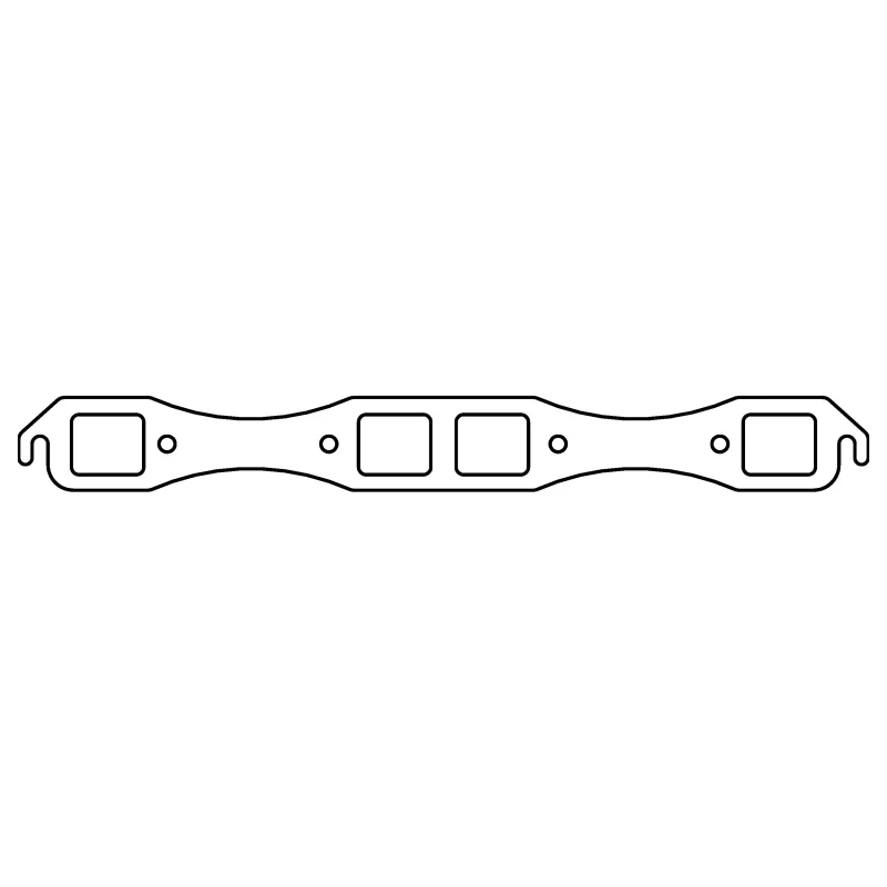 Cometic Chrysler Big Block B/RB V8 .043in Copper Exhaust Manifold Gasket Set-1.780in x 1.480in Port