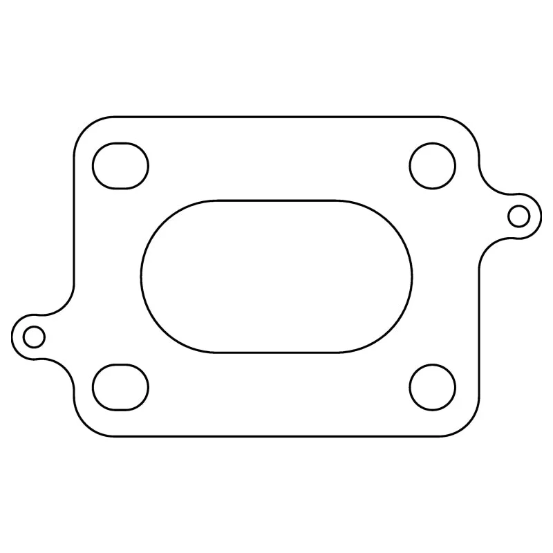 Cometic Cosworth YB .030in MLS Exhaust Manifold Gasket - Set of 4 - 53.85mm x 30.20mm Oval Ports - Image 2
