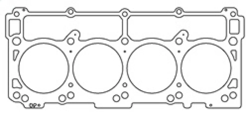 Cometic Dodge 6.1L HEMI 4.100 inch Bore .051 inch MLS Head Gasket - Image 7