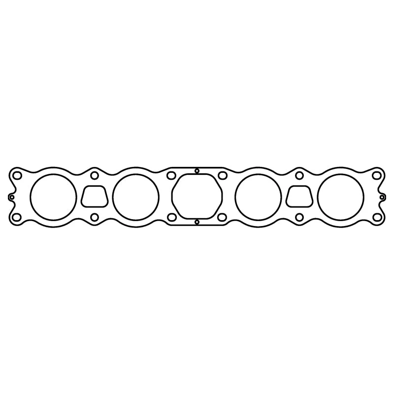 Cometic Ford 500 JC50 Pro Stock V8 .030in MLS Exhaust Manifold Gasket Set - 2.200in Round Port