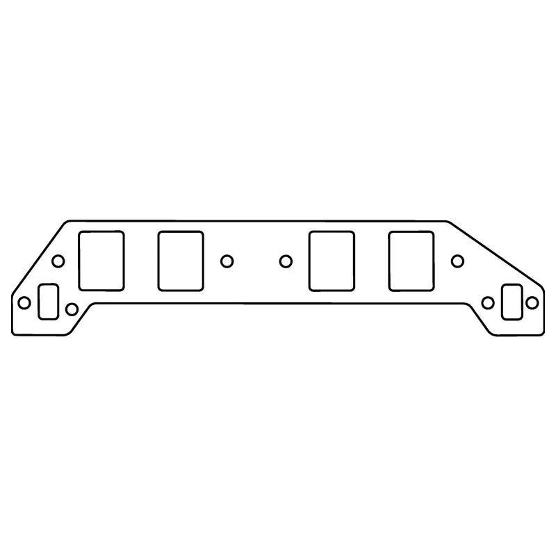 Cometic GM Gen-V/VI BB V8 .125in Fiber Intake Mani Gasket Set-2.460in x 1.860in Rect. Ports - Image 2