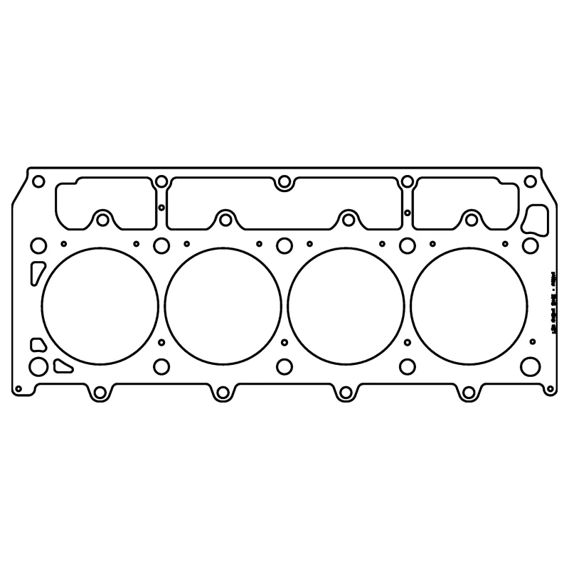 Cometic GM LSX Gen-4 Small Block V8 .052in MLX Cyl Head Gskt-4.165in Bore-1/2in and 3/8in Studs-RHS - Image 2