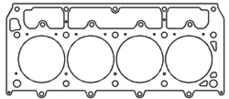 Cometic GM LSX LHS 4.15in Bore .040 inch MLX 4 Layer Head Gasket - Image 4
