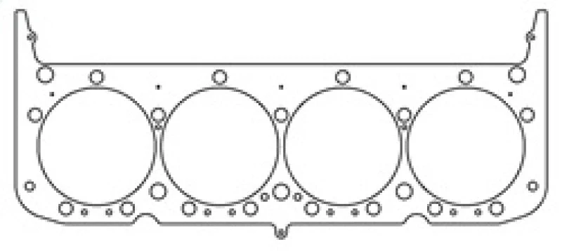 Cometic GM SB2.2 Small Block V8 .027in MLS Cylinder Head Gasket - 4.165in Bore - With Steam Holes - Image 3