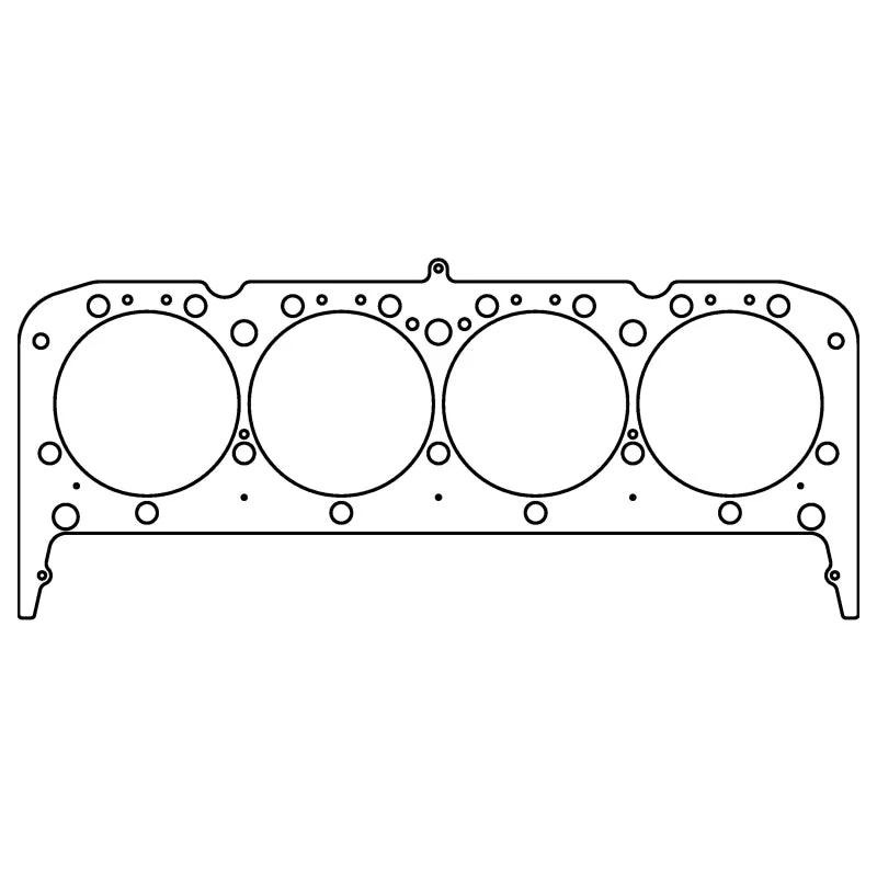 Cometic GM SB2.2 Small Block V8 4.165in Bore .040in MLS Cylinder Head Gasket w/ Steam Holes - Image 2