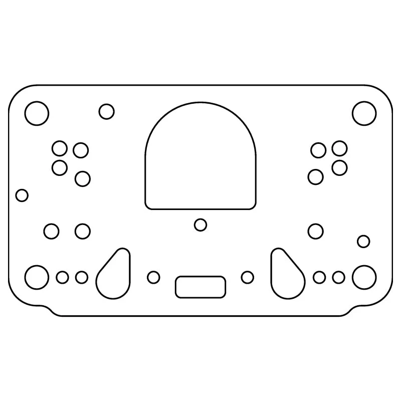 Cometic Holley Metering Block Gaskets .062in MP - 3 Circuit - 20 Pack - Image 2