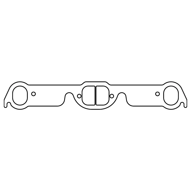 Cometic Pontiac 326-455 CI V8 .043in Copper Exhaust Manifold Gasket Set - 2.000in x 1.550in D-Ports