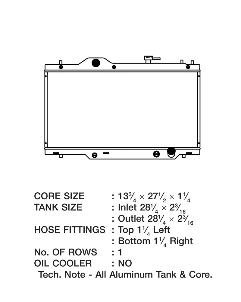 CSF 02-06 Acura RSX Radiator - Image 12