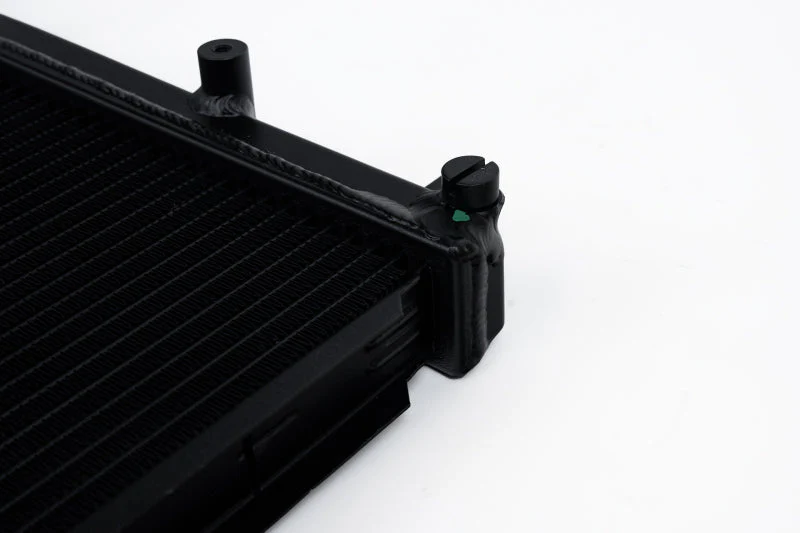 CSF 08-15 Subaru Impreza WRX/STI 1-Row 31mm High-Performance Aluminum Radiator - Black - Image 4