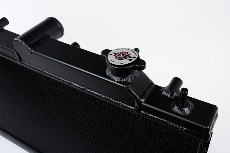 CSF 08-15 Subaru Impreza WRX/STI 1-Row 31mm High-Performance Aluminum Radiator - Black - Image 5