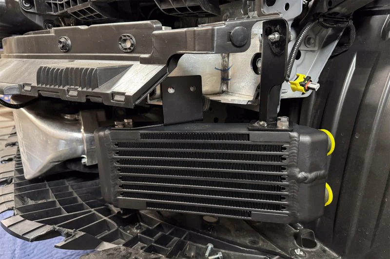 CSF 2023+ Honda Civic Type R FL5 High-Performance Dual Engine Oil Cooler Kit - Image 2