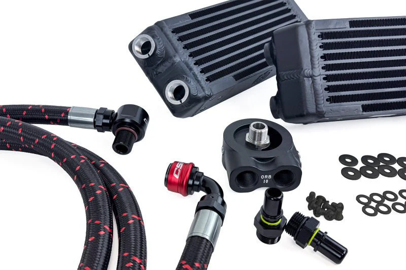 CSF 2023+ Honda Civic Type R FL5 High-Performance Dual Engine Oil Cooler Kit - Image 30